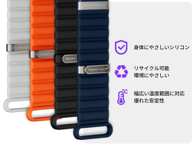 環境に優しい液体シリコンゴム素材を使用したNEXXT PERCENT Pro