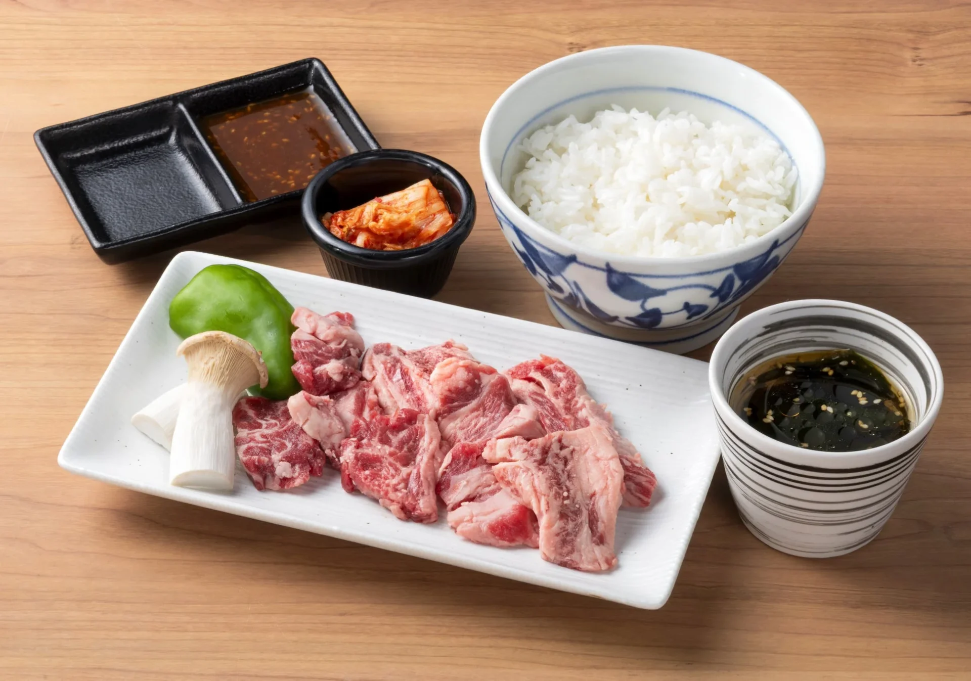 かみむら牧場 人気の中落ちカルビランチセット