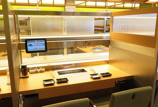 かみむら牧場の2名掛けボックス席