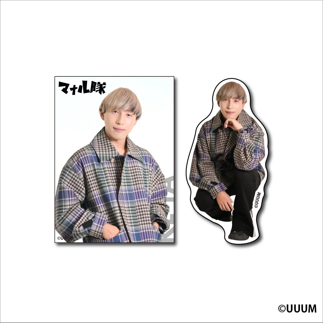 マナル隊ステッカーセット(けーた私服)