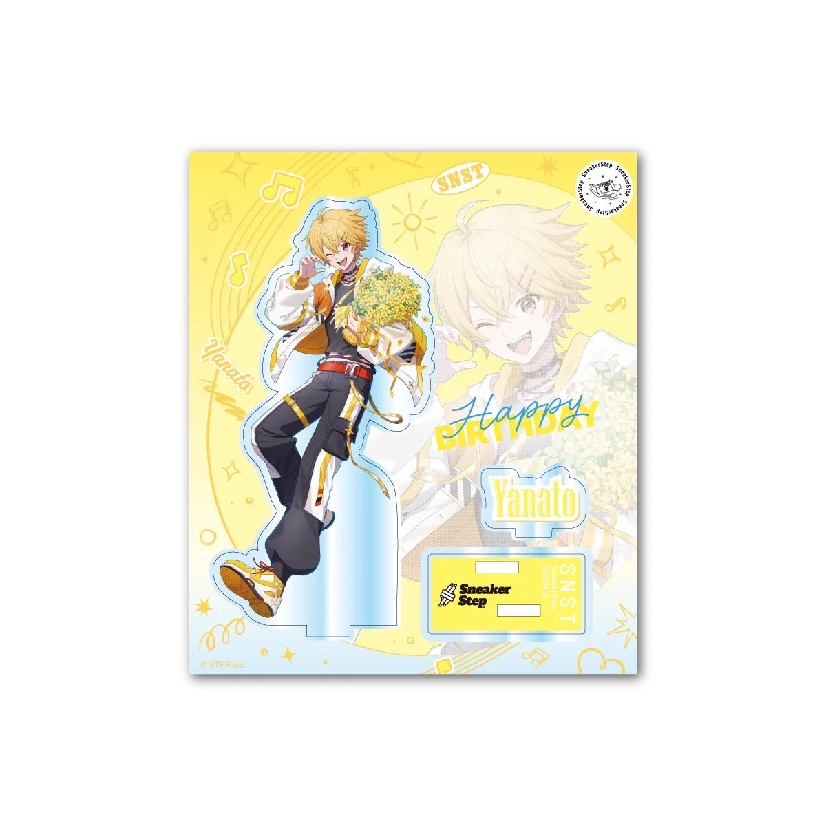 Yanato Birthday Goods 2026 アクリルスタンドの実物写真