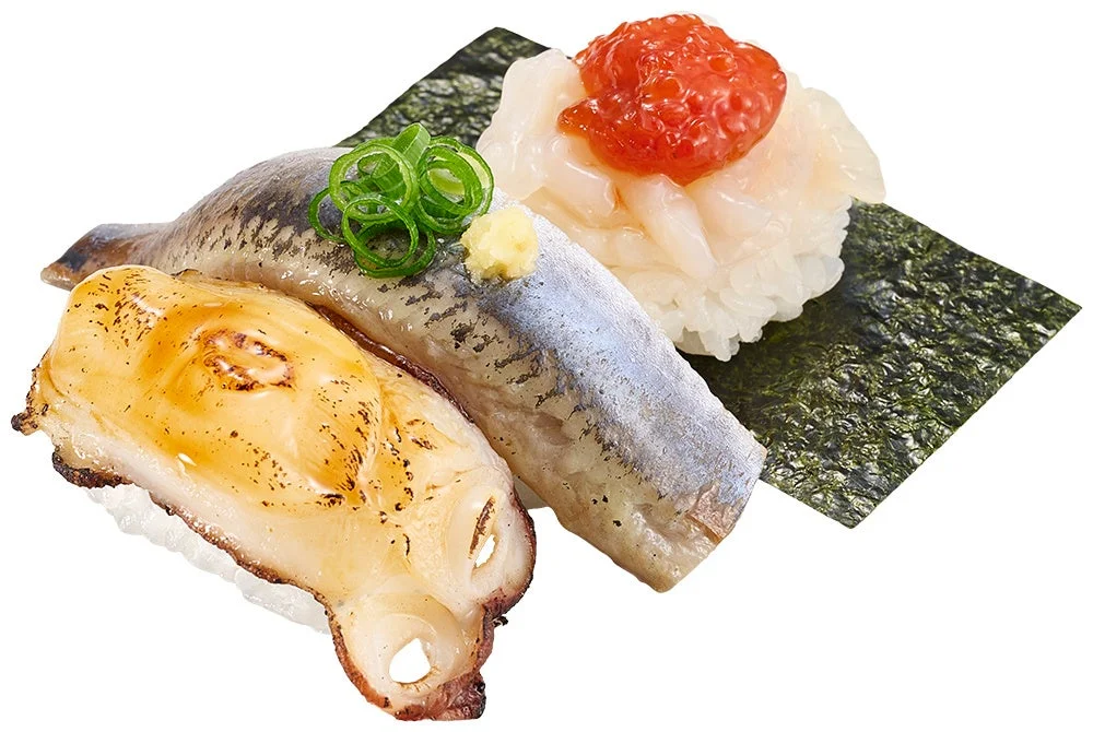 大和寿司監修 江戸前の匠すし3貫盛り