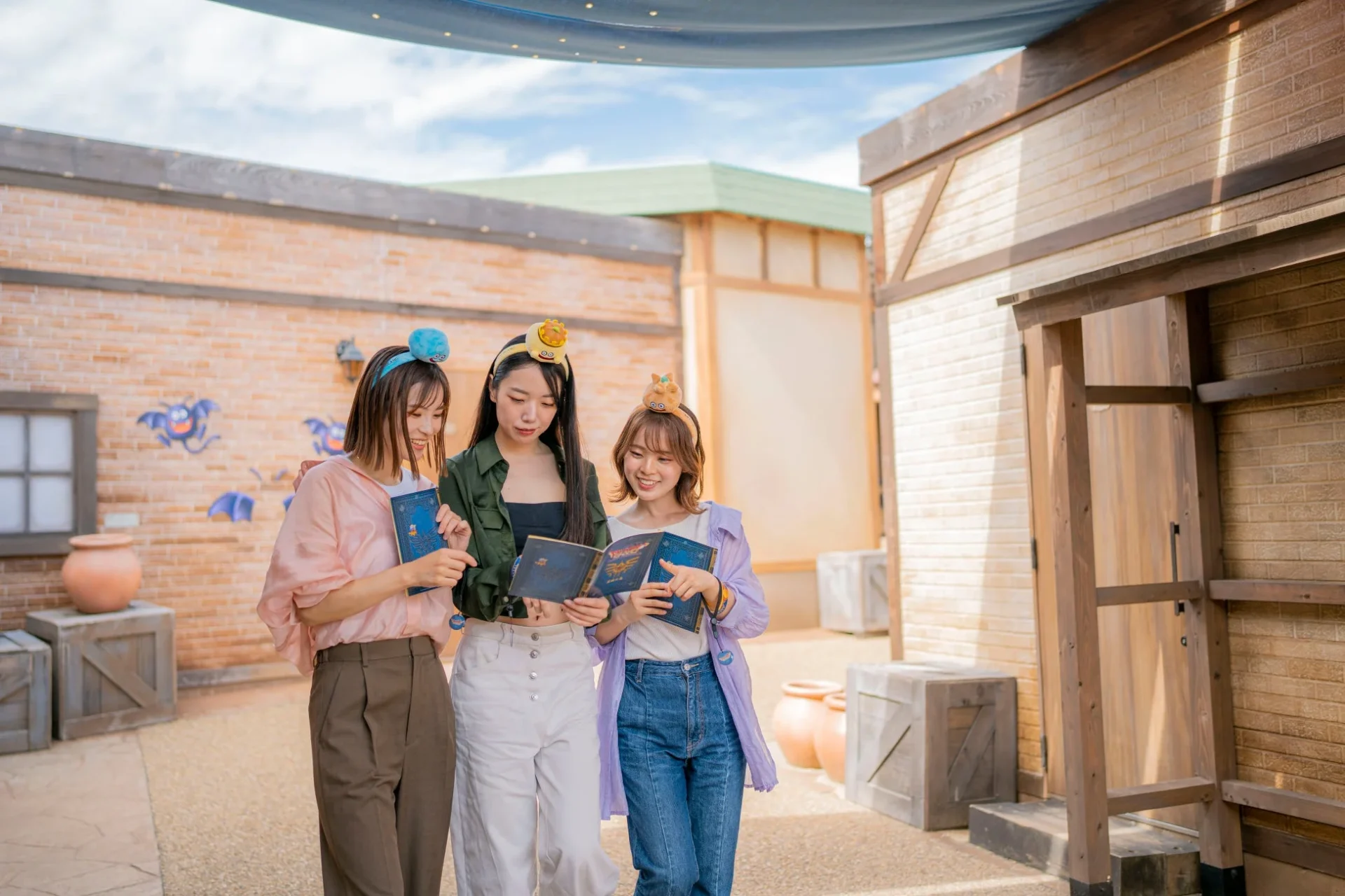 ドラゴンクエスト アイランドで冒険を楽しむ参加者たち