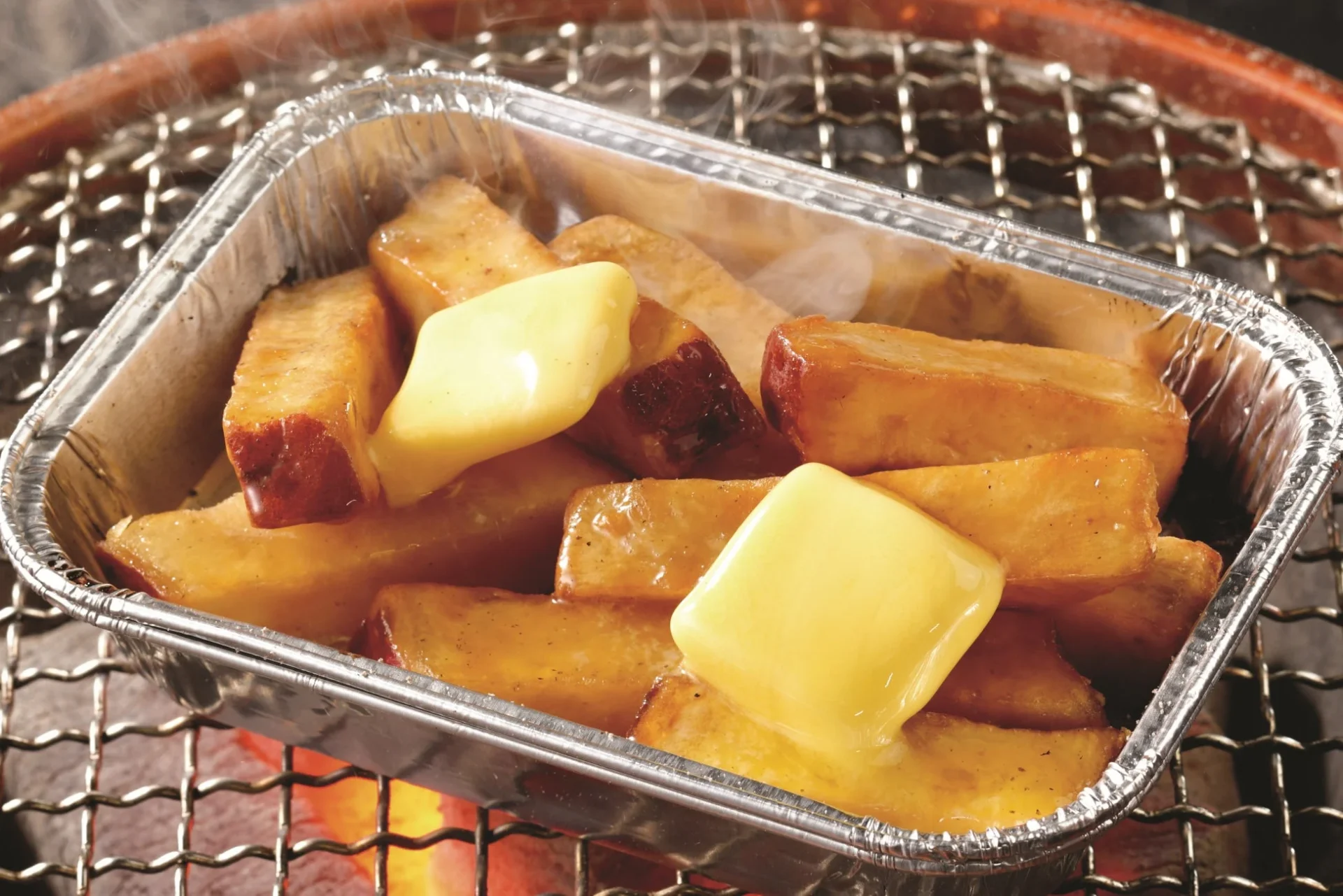 牛角の蜜おさつバターのアップ写真