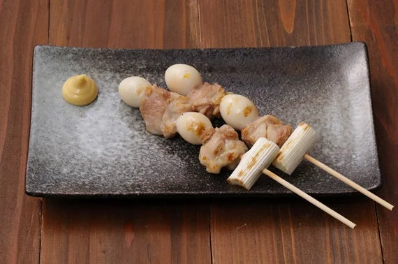 岩塩で素材のうま味を引き出した「いとこ串塩」