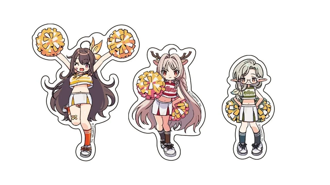 『プリコネR』【アルケス錬金堂】ステッカー3種のデザイン