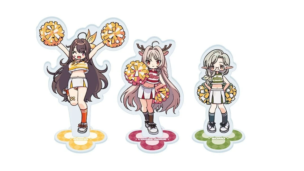 『プリコネR』【アルケス錬金堂】キャラクタースタンド3種のデザイン