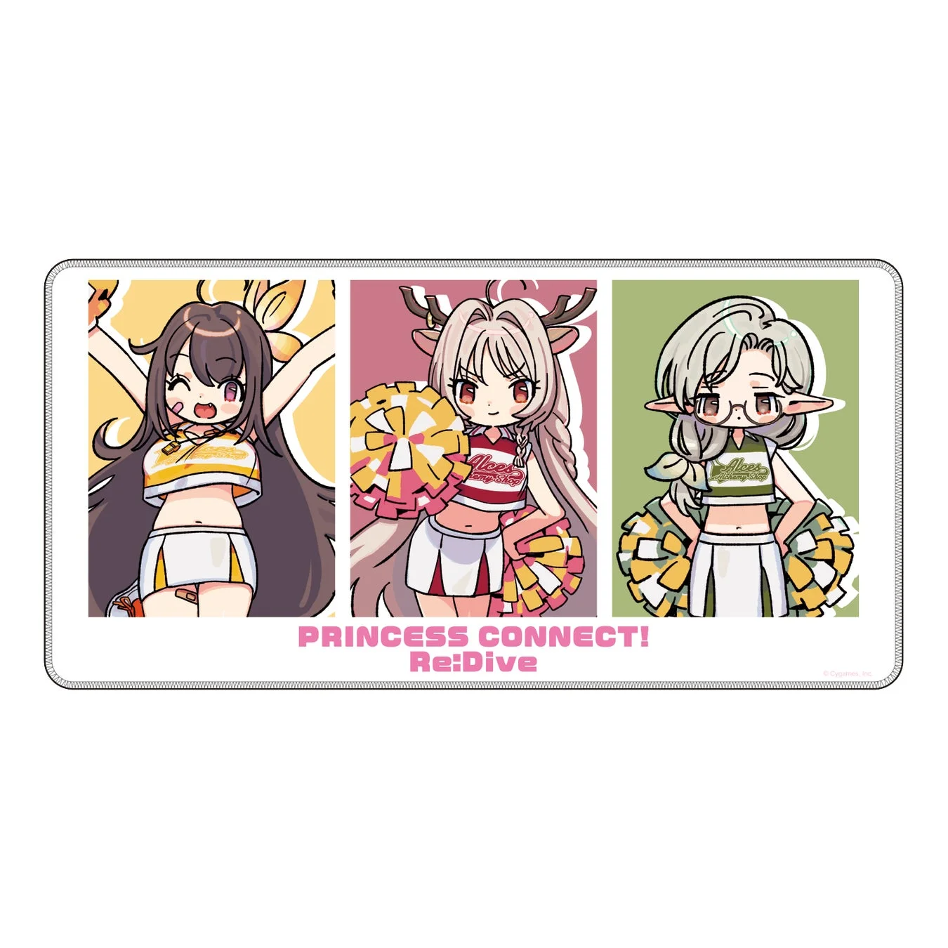 『プリコネR』【アルケス錬金堂】コラボデスクマットのデザイン