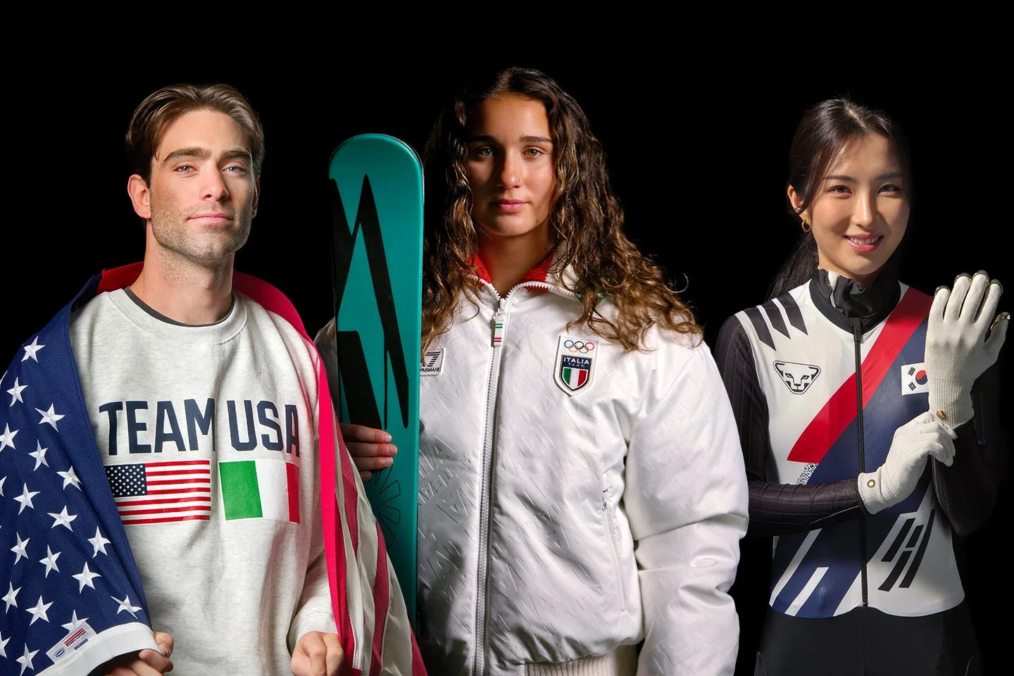 Samsung Galaxy S25 Ultraで撮影された、各国の代表選手たちのポートレート写真