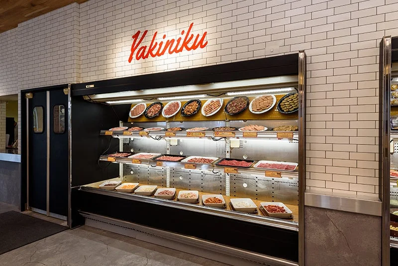 すたみな太郎PREMIUM BUFFETの焼肉食べ放題コーナー