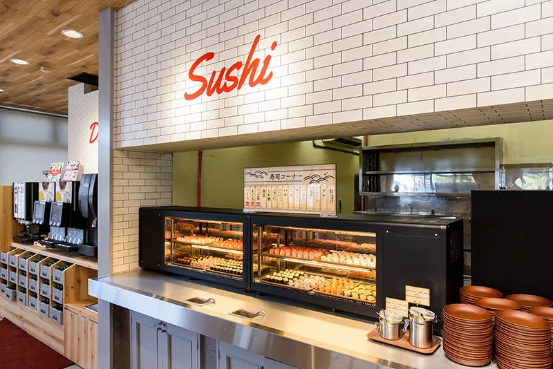 すたみな太郎PREMIUM BUFFETの寿司食べ放題コーナー