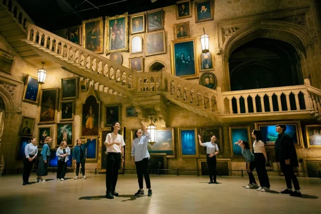 ホグワーツ魔法魔術学校の動く階段のセット