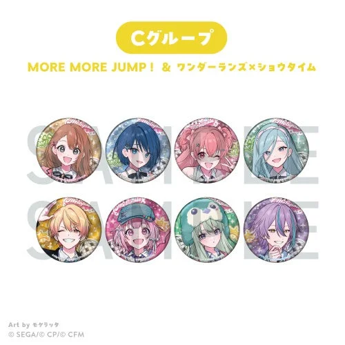 ホログラム缶バッジC(MORE MORE JUMP!&ワンダーランズ×ショウタイム)