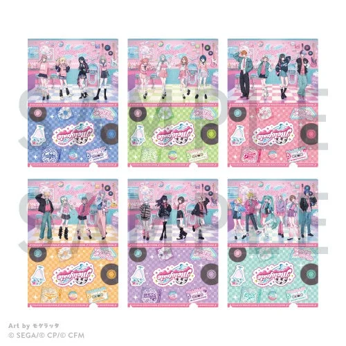 プロジェクトセカイカフェ限定クリアファイル6種