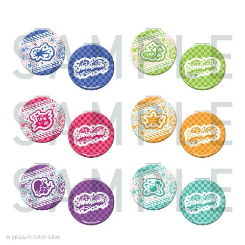 プロジェクトセカイカフェ限定コンパクトミラー6種