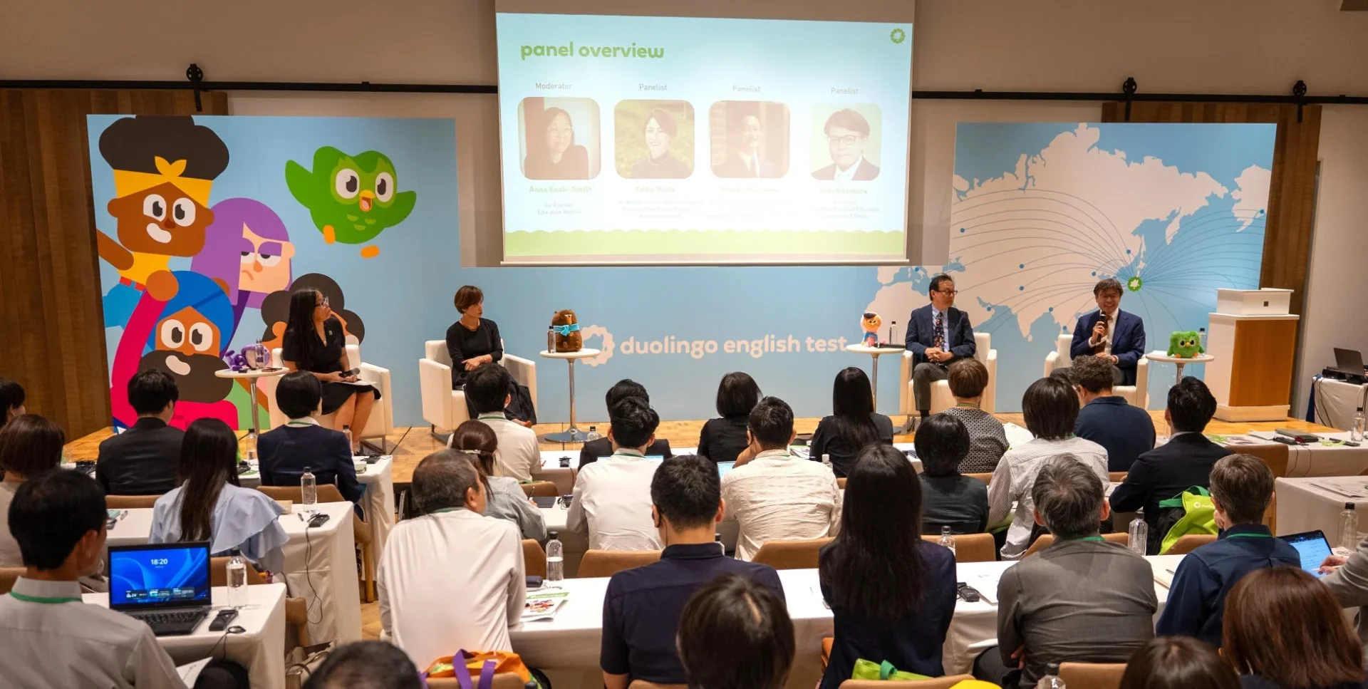 Duolingo English Testの日本本格展開に関するリーダーシップセミナー会場の様子
