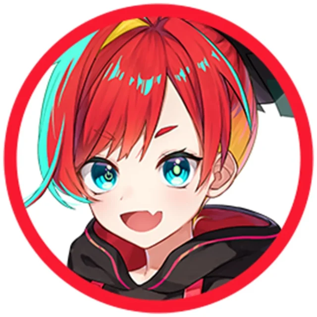 朱珠ウララのVtuberアイコン