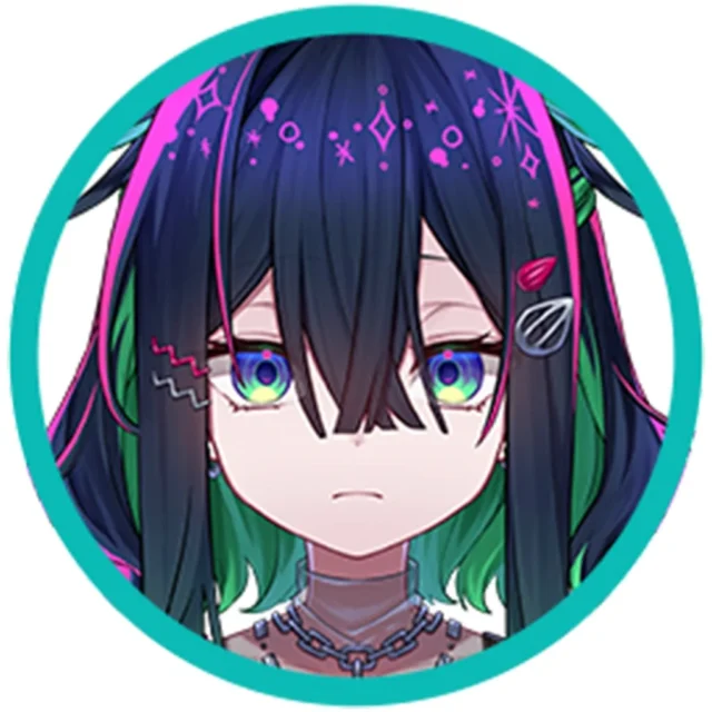 詩々音ちるのVtuberアイコン