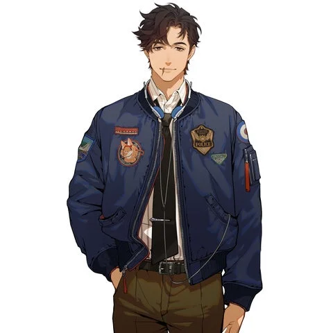 勝木大樹のキャラクターイラスト