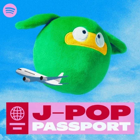 Spotifyビデオポッドキャスト「J-POP PASSPORT」キービジュアル