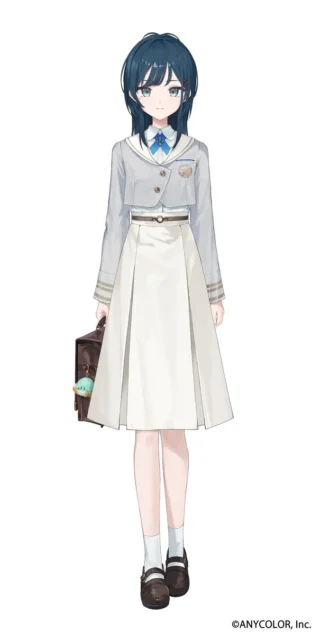 にじさんじ新人VTuber白砂あやねの全身イラスト