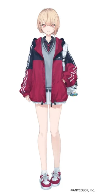 にじさんじ新人VTuber水面まどかの全身イラスト