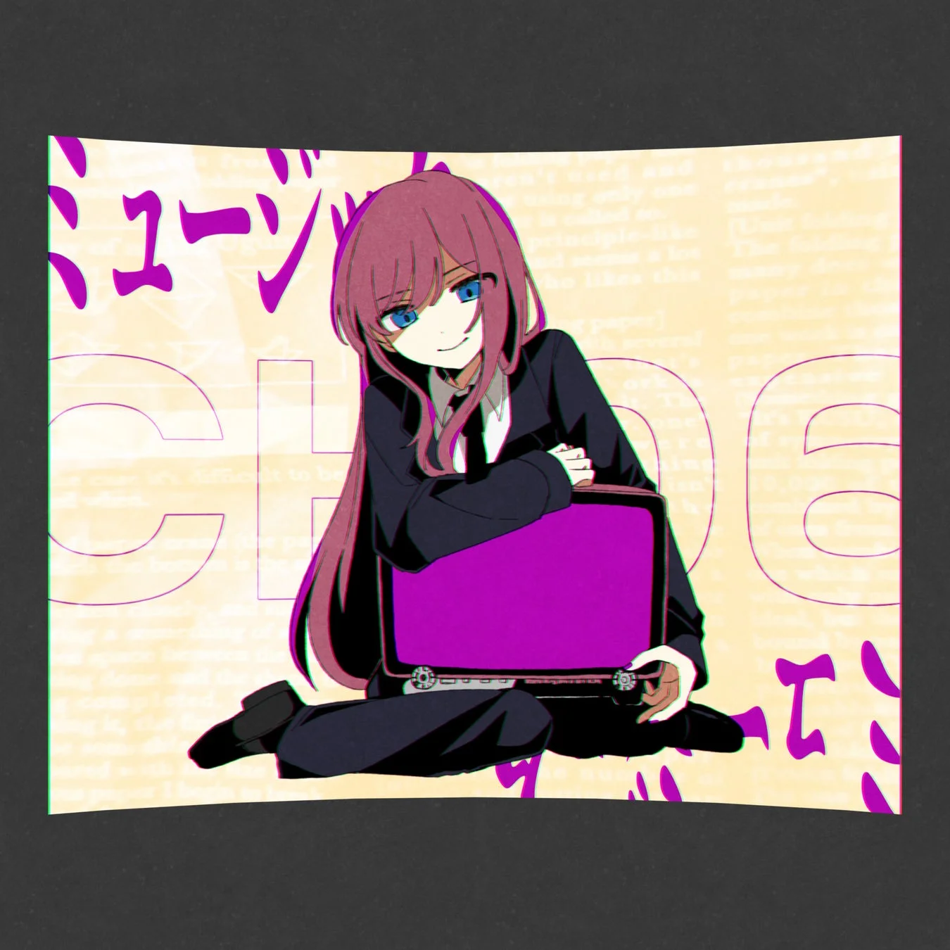 manikaによる巡音ルカ歌唱アルバム『ミュージック』のジャケット