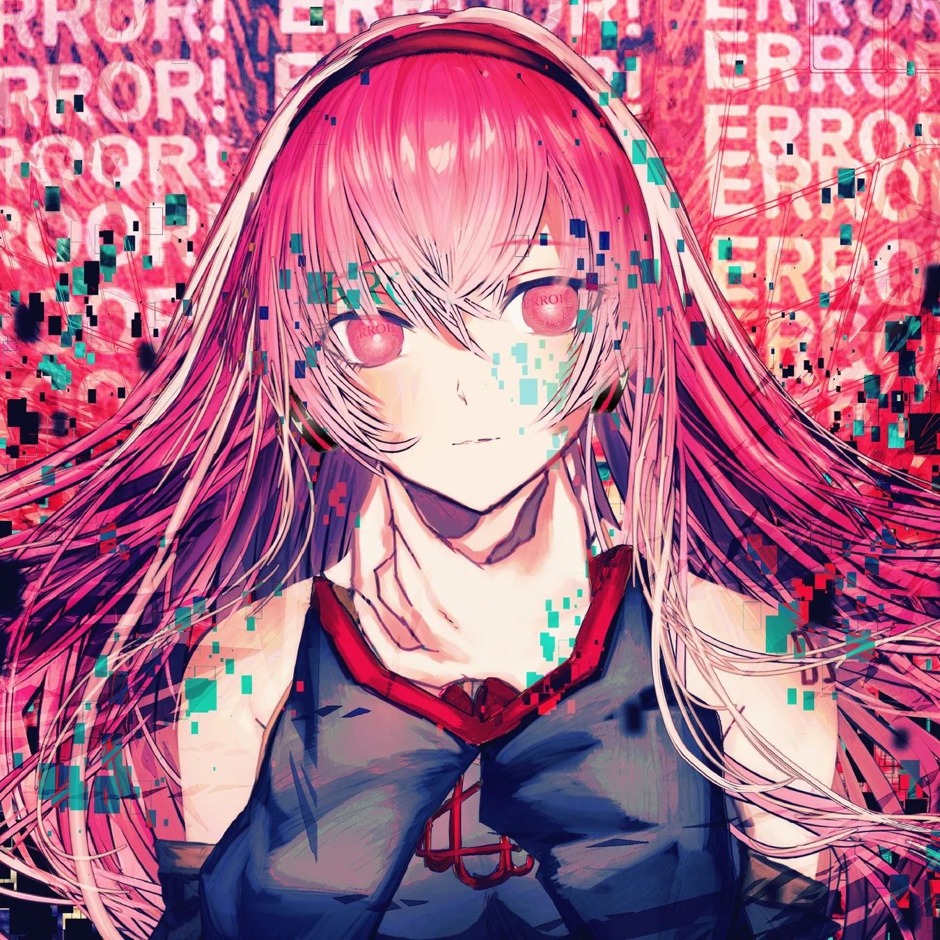 書店太郎による巡音ルカ歌唱アルバム『Flashback』のジャケット