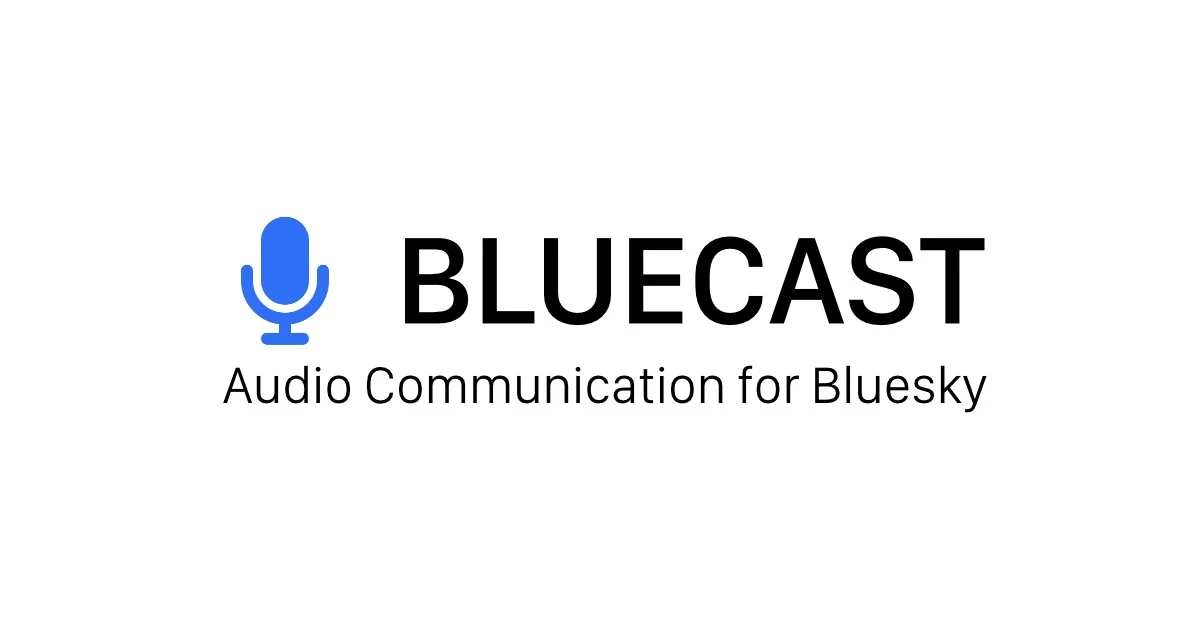 Bluecastのロゴとサービス名