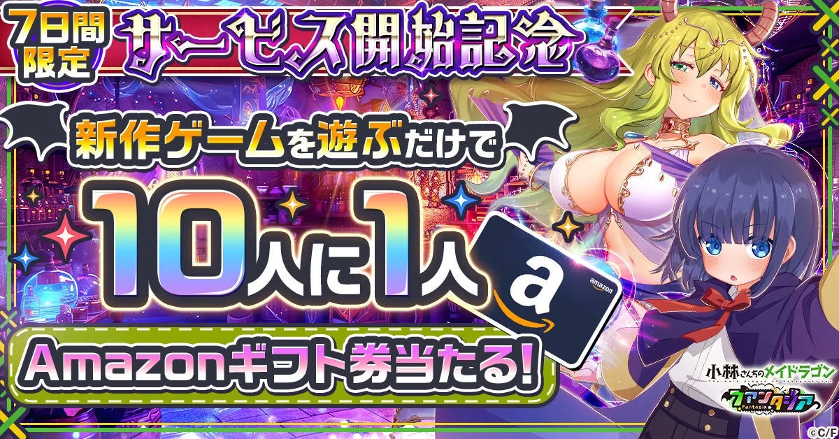 Amazonギフト券が当たるプレミアムログインイベント告知画像