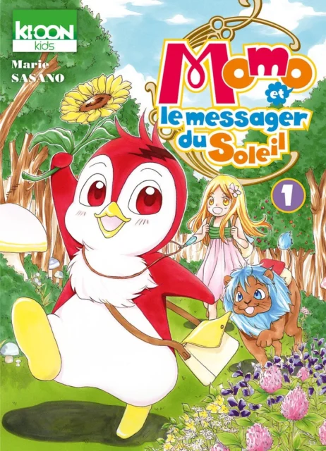 モモとタイヨウノツカイ(Momo et le messager du Soleil)のマンガ表紙