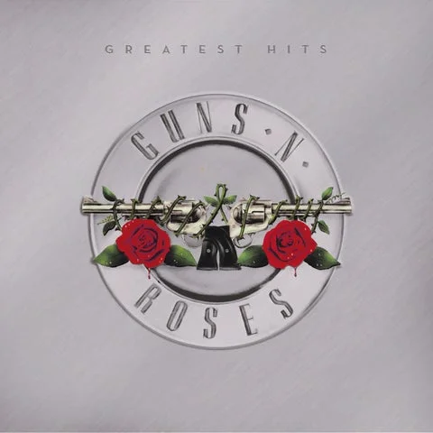 ガンズ・アンド・ローゼズのベスト・アルバム『グレイテスト・ヒッツ』ジャケット写真