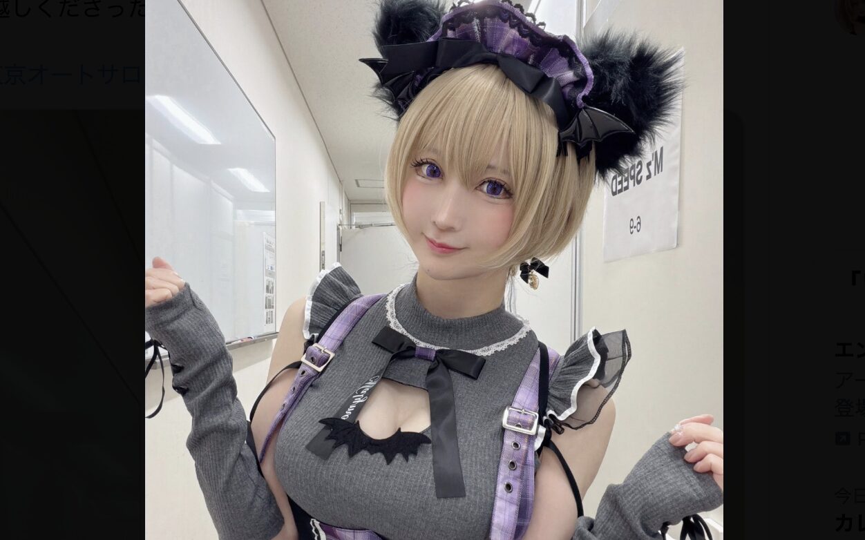 セクシーなサキュバスメイドで魅了！ とうか、東京オートサロン2026でM