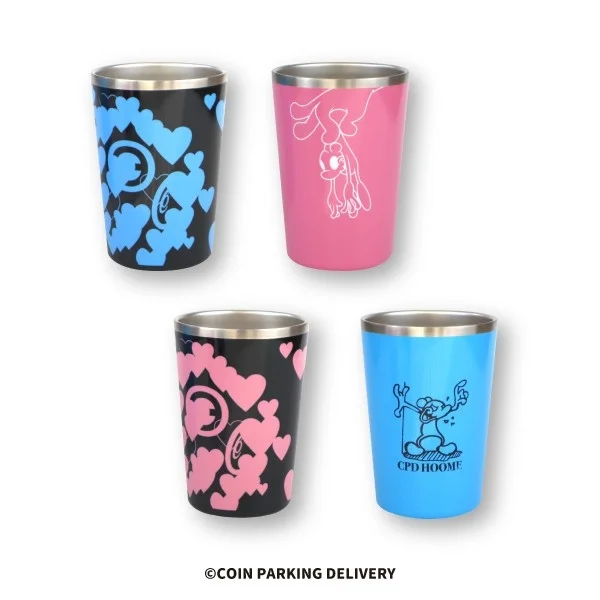 COIN PARKING DELIVERY×GiGOキャンペーン限定ステンレスタンブラーセット全4種