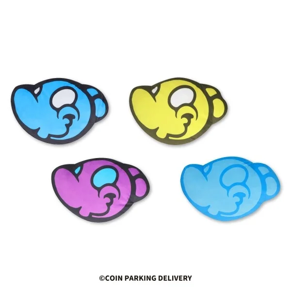 COIN PARKING DELIVERY×GiGOキャンペーン限定フェイスクッション全4種