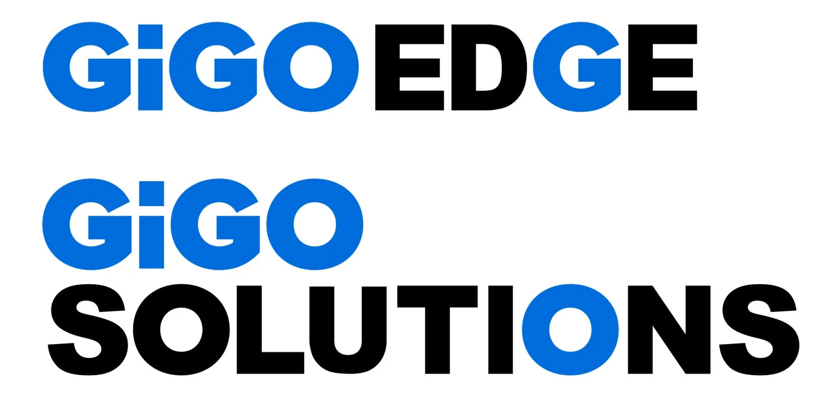 GiGO EDGEとGiGO SOLUTIONSの社名ロゴ