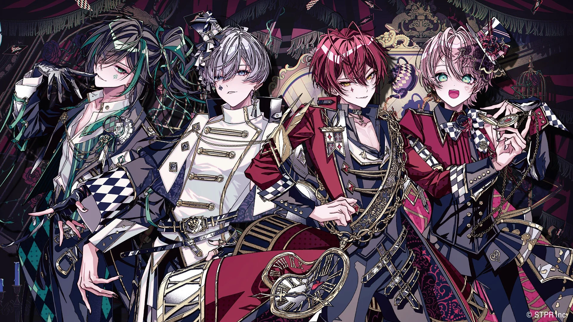 騎士X – Knight X – メンバーのイラスト