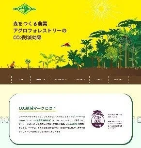 フルッタフルッタCO2削減マーク特設WEBページへのバナー