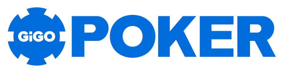GiGO POKERの青いロゴ