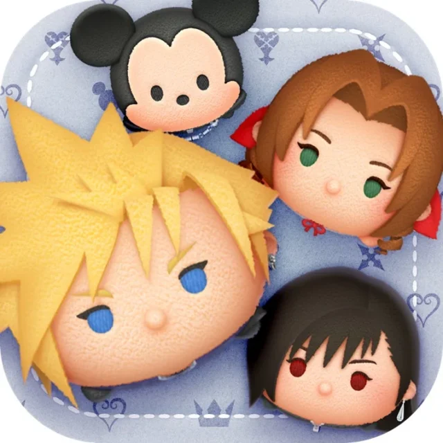 「LINE：ディズニー ツムツム」アプリアイコン（キングダム ハーツツムver.）