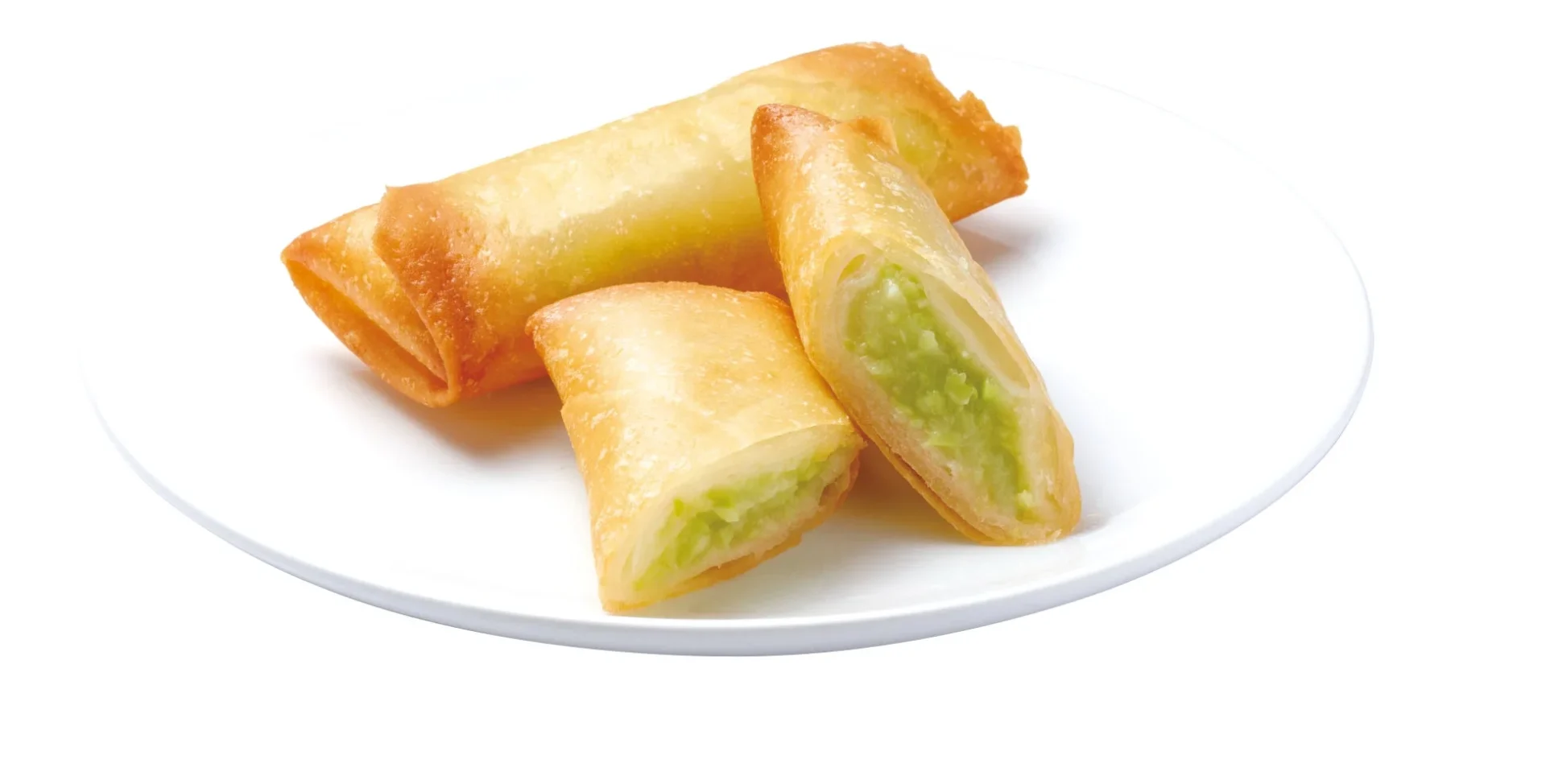 宮城名物ずんだあんを包んだパリパリずんだ春巻