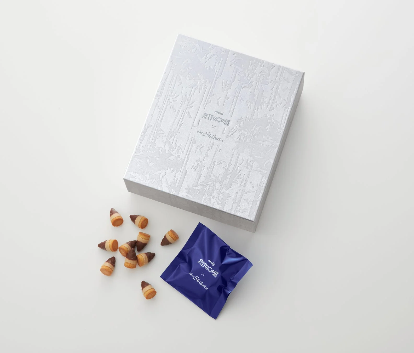 たけのこの里コラボ小袋の箱と商品