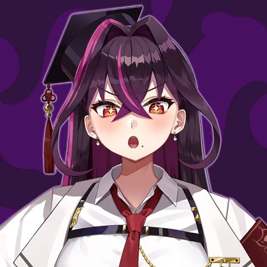 VTuber毒ヶ衣ちなみの公式キャラクターイラスト