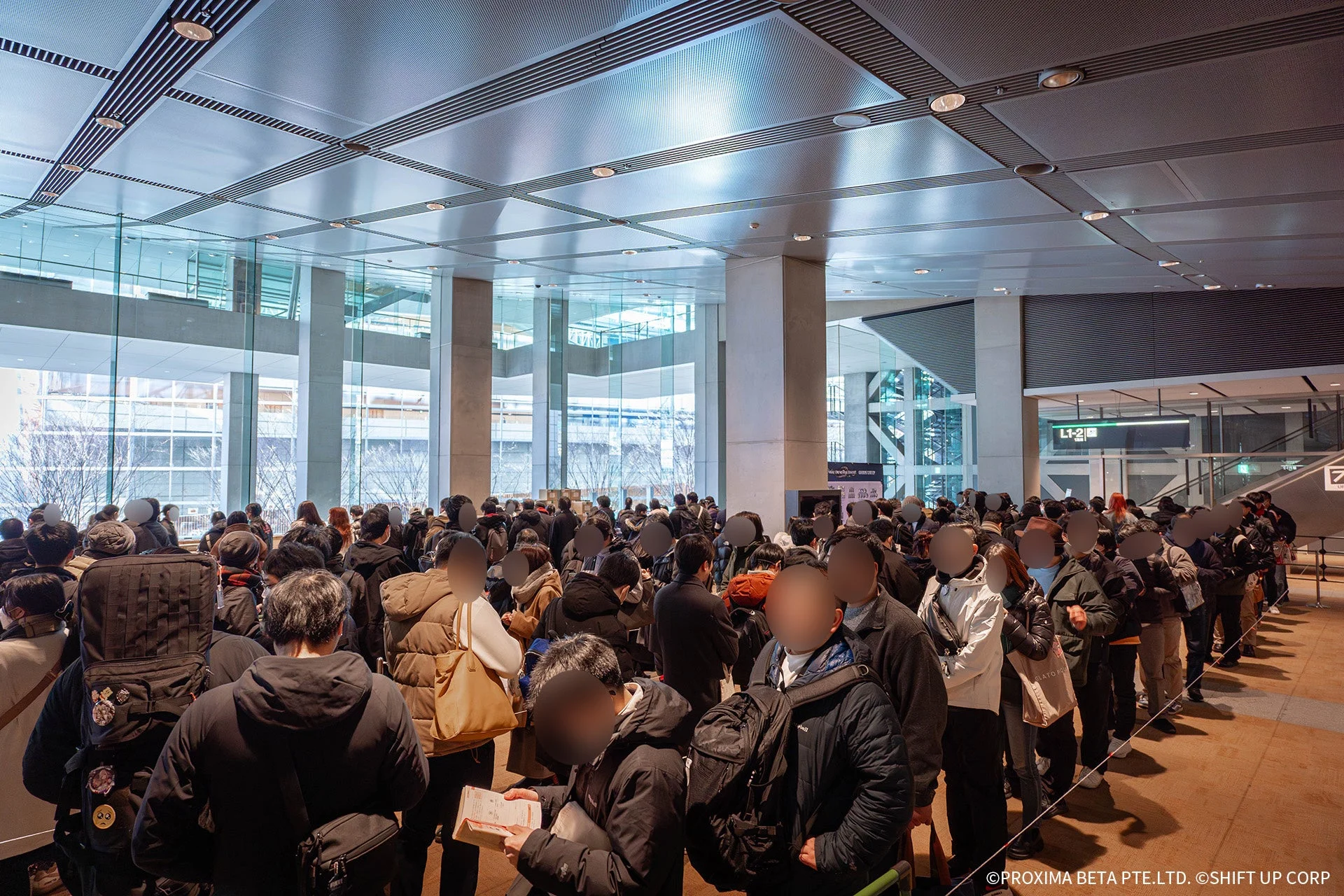 NIKKEオーケストラコンサート会場ロビーの様子