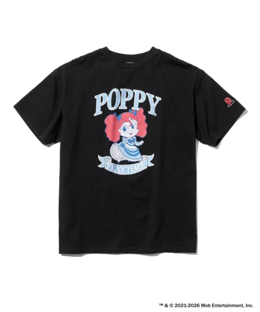 Poppy Playtime × ZOZOTOWN ポピー Tシャツ（ブラック）