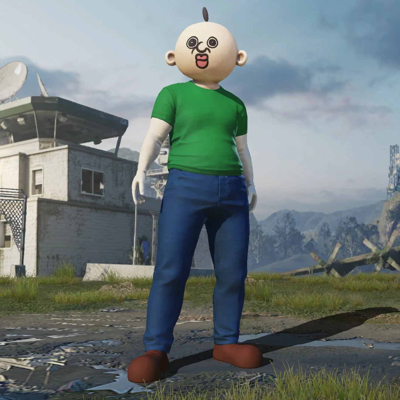 パンパンくんコラボ衣装セット(正面)