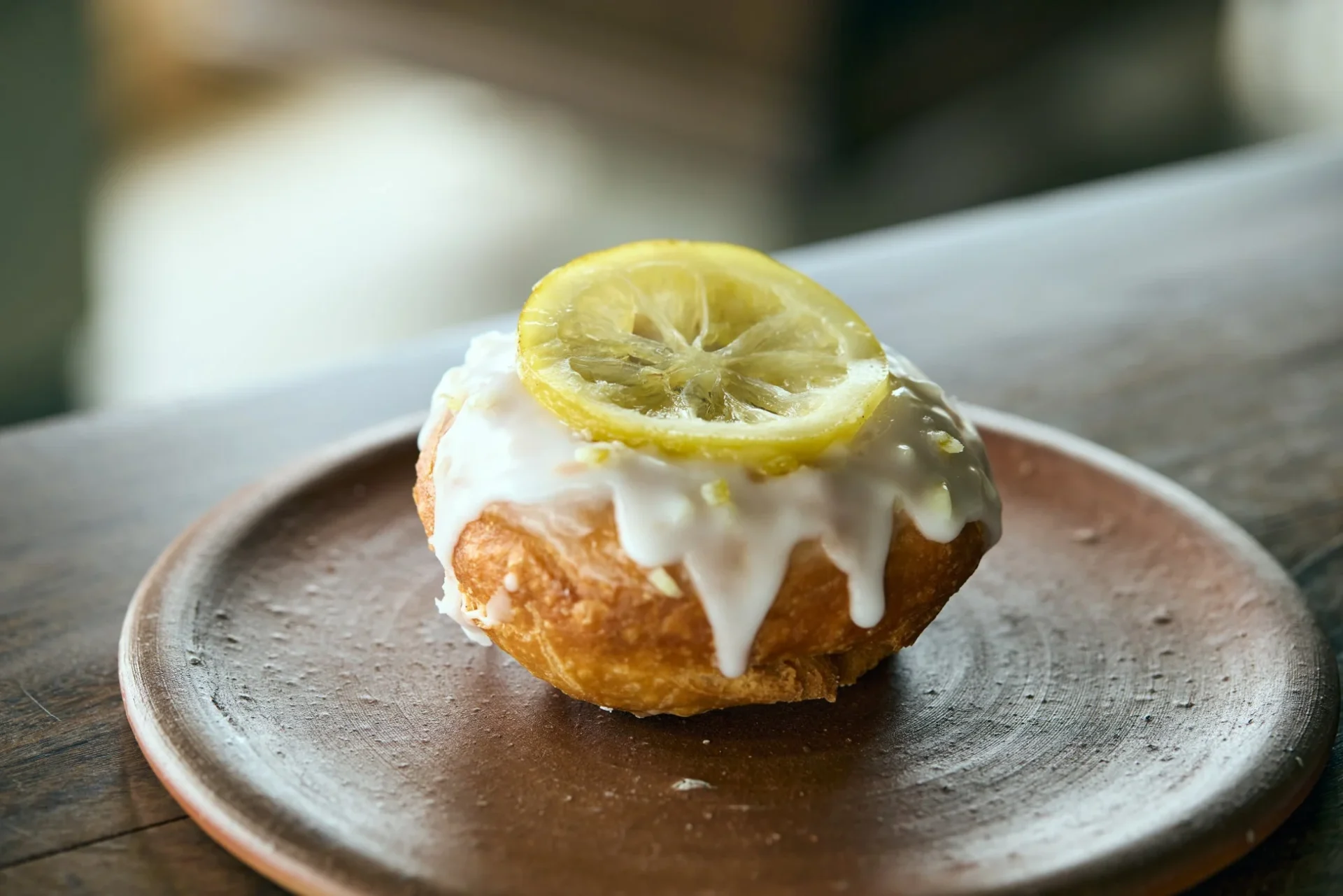 「山の上のロースタリ」の「レモンのドーナツ」実物