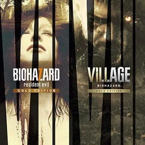 PS5/PS4『バイオハザード7 ゴールドエディション & ヴィレッジ ゴールドエディション バンドル』のパッケージ画像