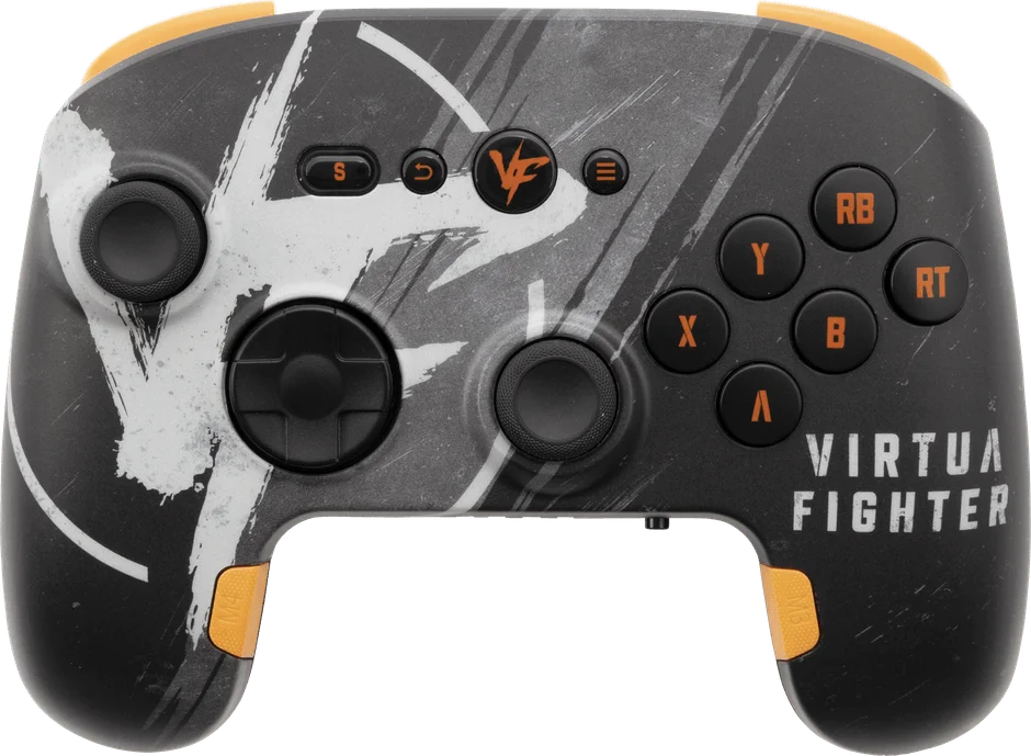 バーチャファイター ゲーミングコントローラー PRO-6 の上面図