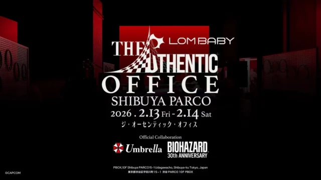 渋谷PARCOで開催される「THE AUTHENTIC OFFICE」のイベント告知ビジュアル